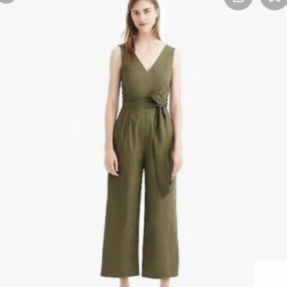 J.Crew Wrap-tie Jumpsuit